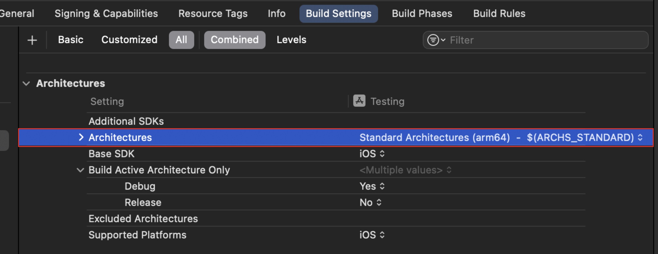 Image of setting the standard architectures