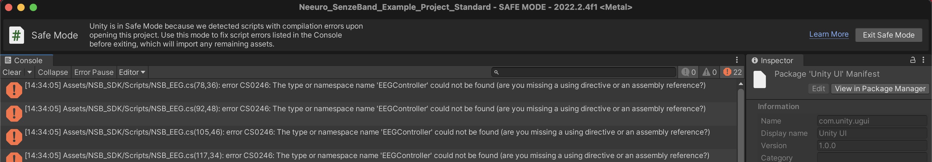 Image of error CS0246