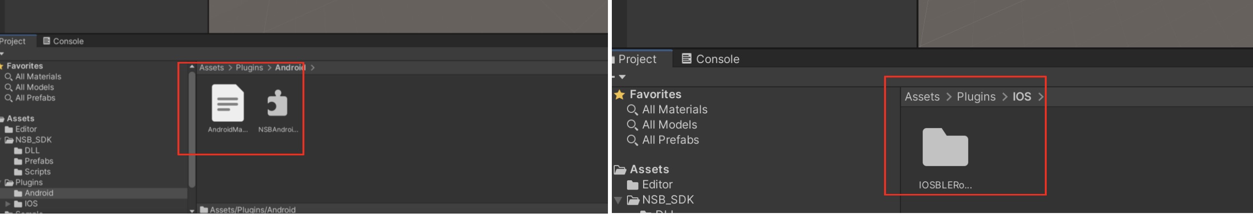 Image of the above plugins in their respective folders